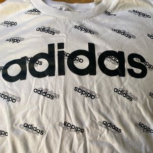 ADIDAS women’s cropped tee